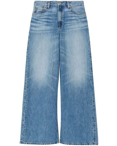 RE/DONE Low Rider Loose Jeans - Blue