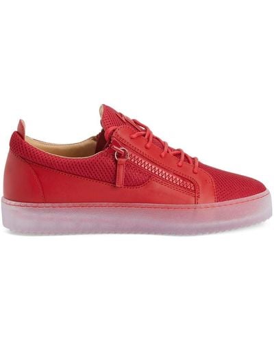Giuseppe Zanotti Frankie Low-top Sneakers - Red