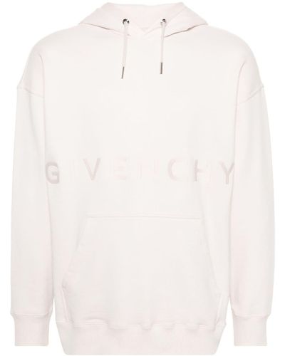 Givenchy Sudadera con capucha y logo - Blanco