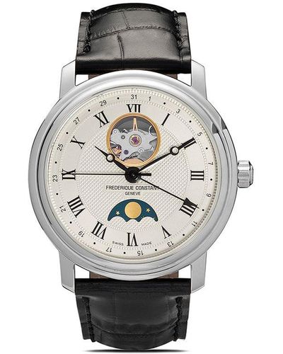Frederique Constant Classics Heart Beat Moonphase Date 40mm - White