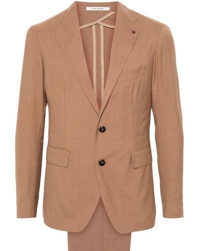 Tagliatore Single-breasted Suit - Brown