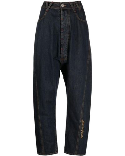 Vivienne Westwood Jeans Met Gedraaide Afwerking - Blauw