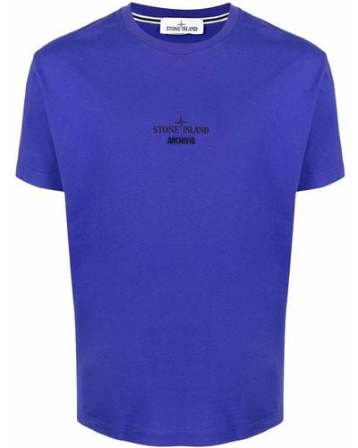 Stone Island Camiseta Archivio - Azul