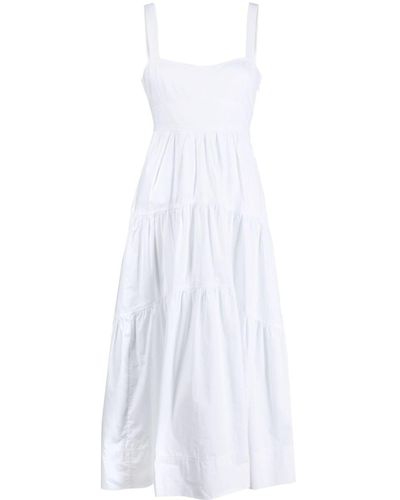 A.L.C. Lily Tiered Cotton Dress - White