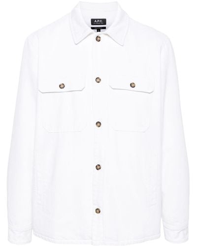 A.P.C. Alessio Padded Jacket - White