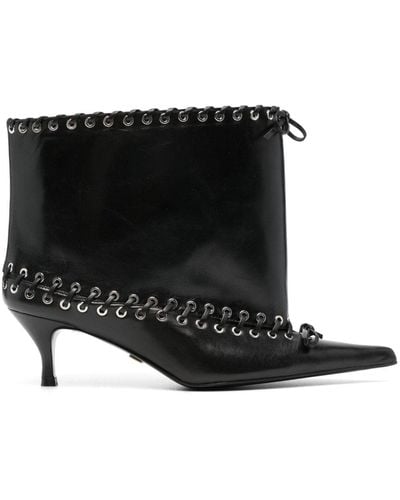 all in 60mm ankle boots - Negro
