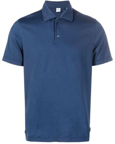 Aspesi Cotton Polo Shirt - Blue