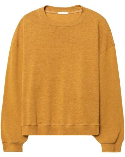 John Elliott Vintage Melange Cotton Sweatshirt - Orange