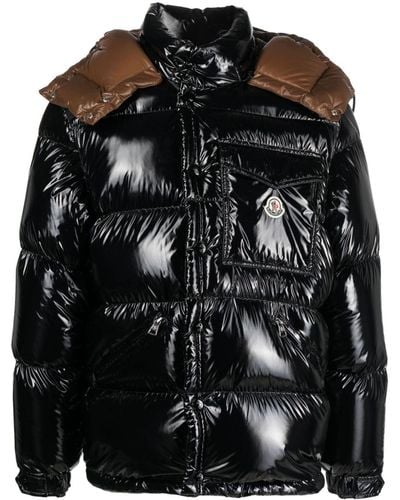 Moncler Detachable-sleeves Puffer Jacket - Black