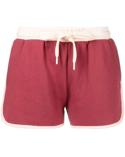 The Upside Banksia Leah Track Shorts - Pink