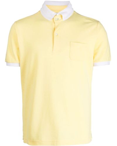 Private Stock Midas Cotton Polo Shirt - Yellow