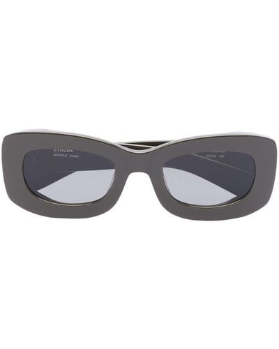 Etudes Studio Square-frame Sunglasses - Grey