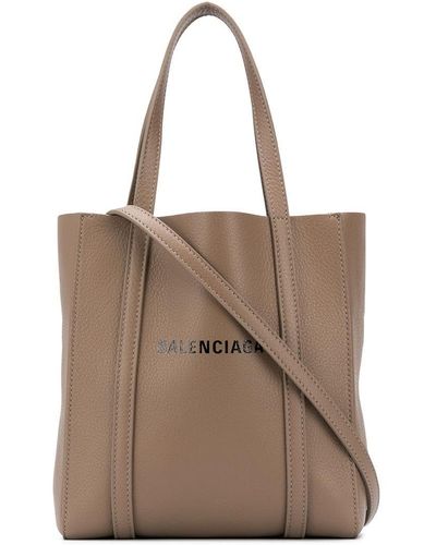Balenciaga Xxs Everyday Tote Bag - Brown