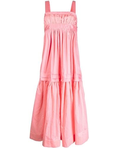 Acler Colevale Sleeveless Midi Dress - Pink