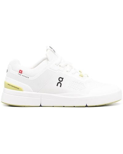 On Shoes The Roger Mesh Trainers - White
