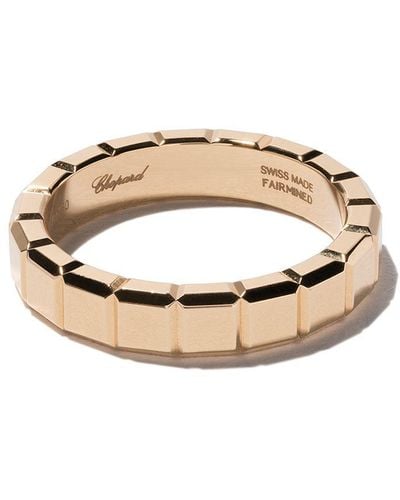 Chopard 18kt yellow gold Ice Cube ring - Metálico