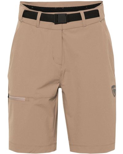 Rossignol Taffeta Belted Shorts - Natural