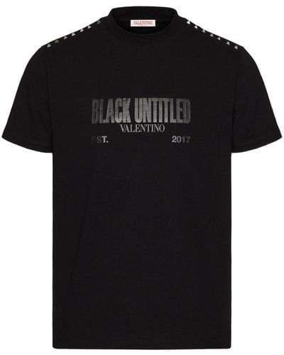 Valentino Garavani Rockstud Untitled T-Shirt - Schwarz