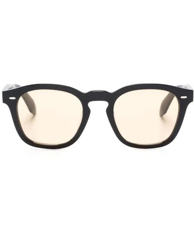 Oliver Peoples Square-frame Sunglasses - Natural