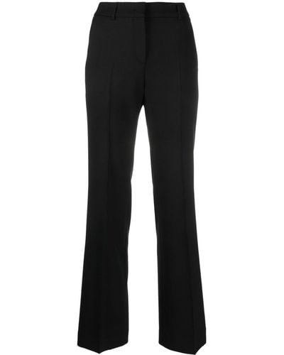 Incotex Tailored Flared Trousers - Black