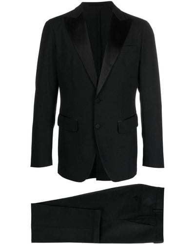 DSquared² テーラード シングルスーツ - ブラック