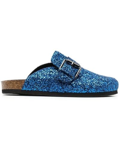 Philosophy Di Lorenzo Serafini Glitter-detail Sandals - Blue