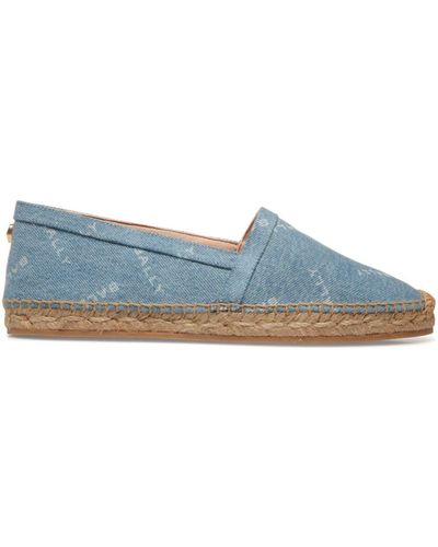 Bally Espadrilles mit Logo-Schild - Blau