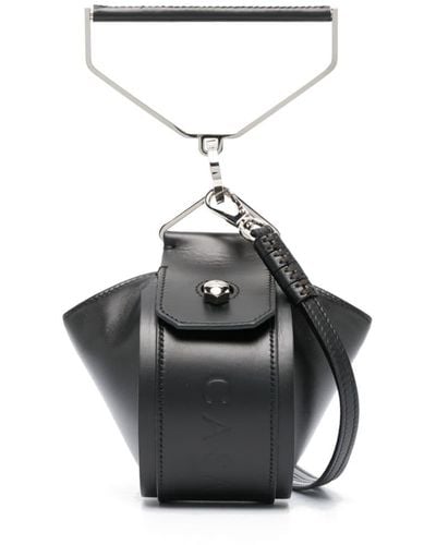 Casadei Manola Leather Tote Bag - Black