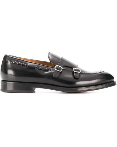 Doucal's Zapatos con correas monk - Gris