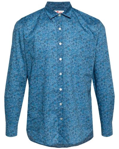 Mc2 Saint Barth Sikelia Cotton Shirt - Blue