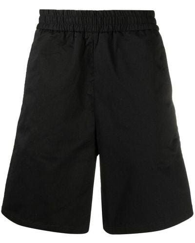 Moncler Knee-length Track Shorts - Black