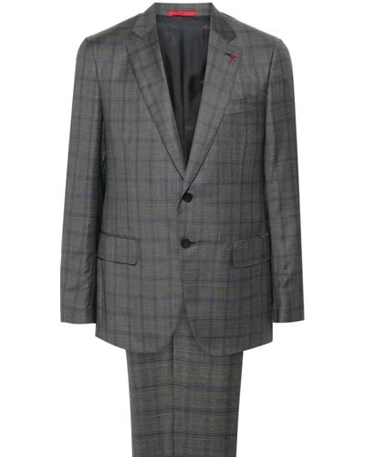 Isaia Single-breasted Suit - Grey