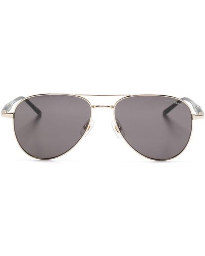 Montblanc Pilot-frame Sunglasses - Grey