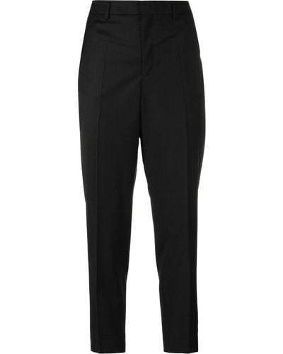 Filippa K Emma Cropped Tailored Trousers - Black