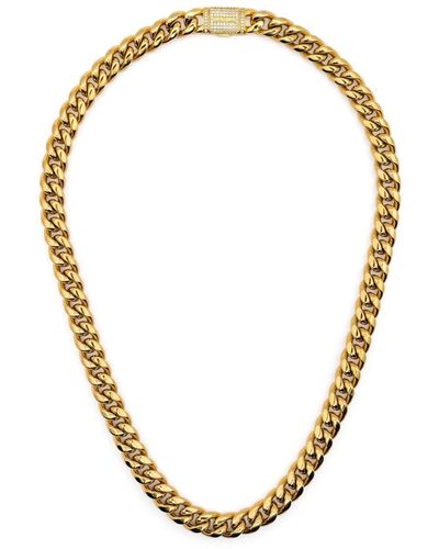 DARKAI Cuban Chain-link Necklace - Metallic