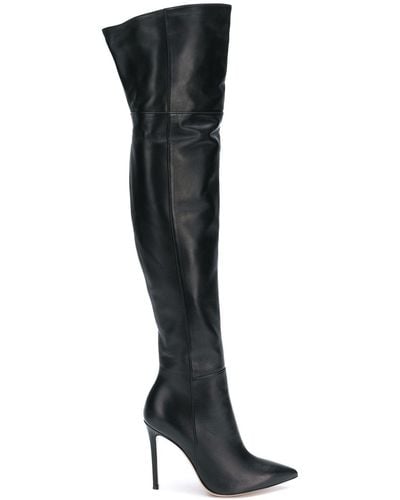 Gianvito Rossi Bea 85 overknee-stiefel - Schwarz