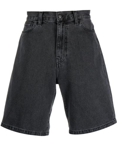 Carhartt Jeans-Shorts mit Logo - Grau