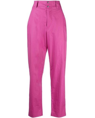 Isabel Marant High-waisted Cargo Pants - Pink