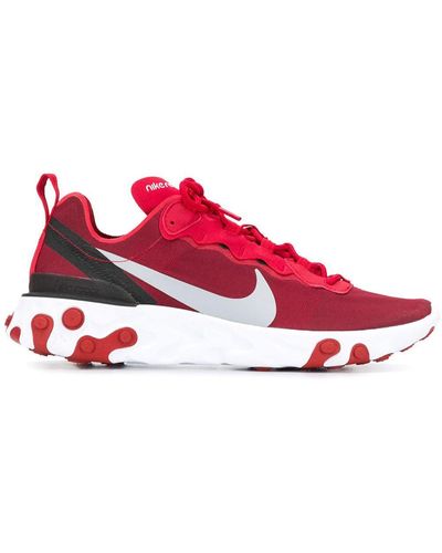 Nike React Element 55 "gym Red" Sneakers