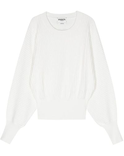Essentiel Antwerp Favour 3d-knit Jumper - White