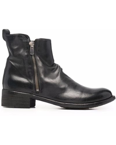 Officine Creative Lison Leather Boot - Black