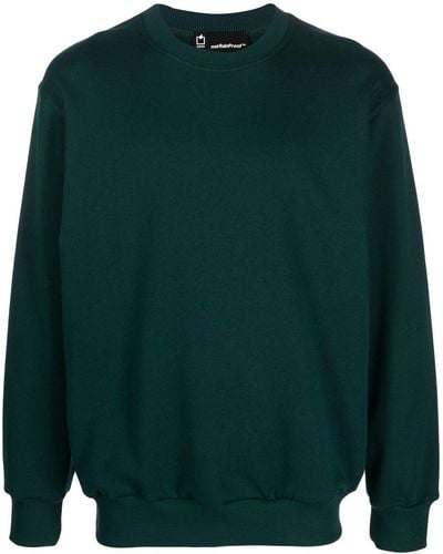 Styland X notRainProof Sweatshirt aus Bio-Baumwolle - Grün