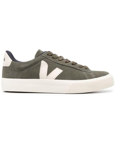 Veja Campo Suede Low-top Sneakers - Green