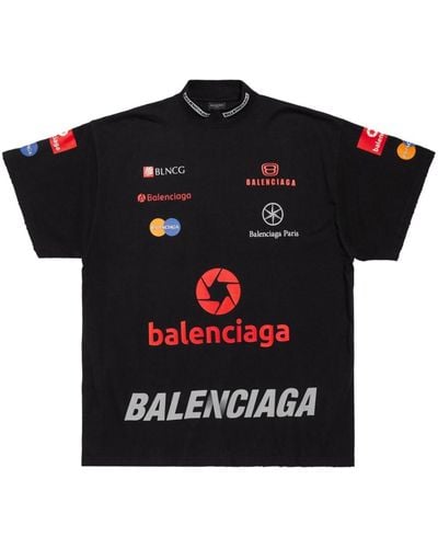 Balenciaga Top League Tシャツ - ブラック