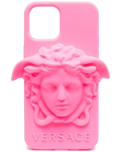 Versace Medusa-motif Iphone 12 Pro Case - Pink