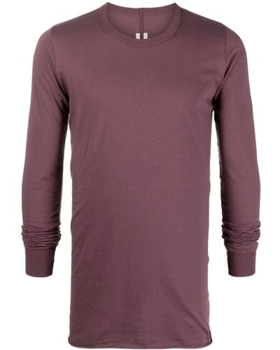 Rick Owens Luxor Long-sleeve T-shirt - Purple