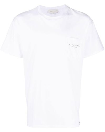 Mackintosh Camiseta RAIN SHINE - Blanco