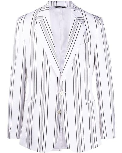 Dolce & Gabbana Striped Pattern Blazer - Multicolor