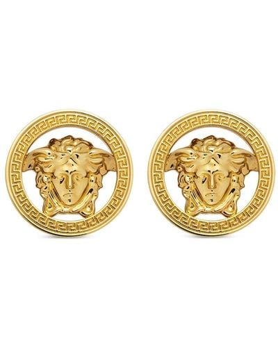 Versace メドゥーサ ピアス - メタリック