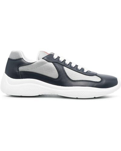 Prada America's Cup Low-top Sneakers - Wit